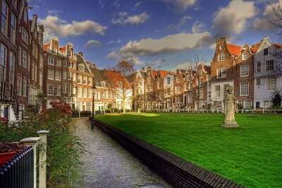 Begijnhof is one of the most beautiful places to visit in Amsterdam