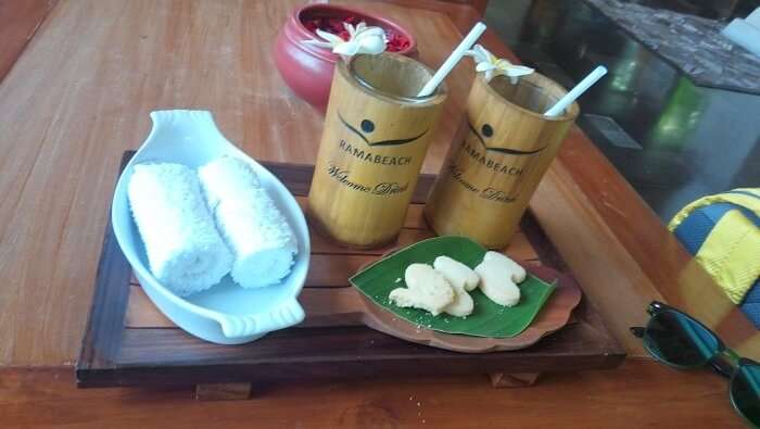 Nourriture à Bali Resort