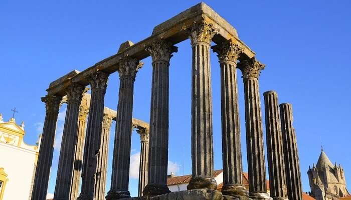 Roman Temple another major attraction in Portugal