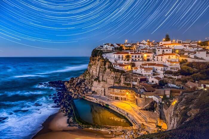 portugal star trail