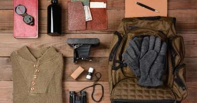 Things to be packed for a trip to a cold place