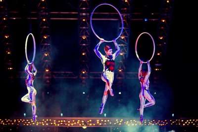 Cirque Du Soleil acrobats