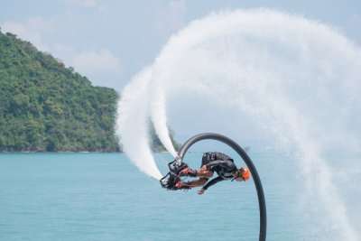 Flyboarding