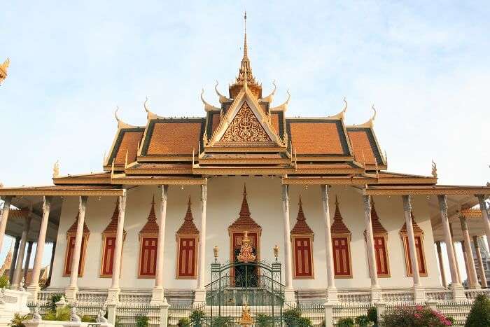 A gorgeous view of Silver Pagoda, one of the best places to visit in Cambodia