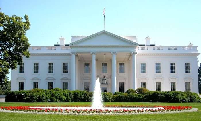 A view of White House