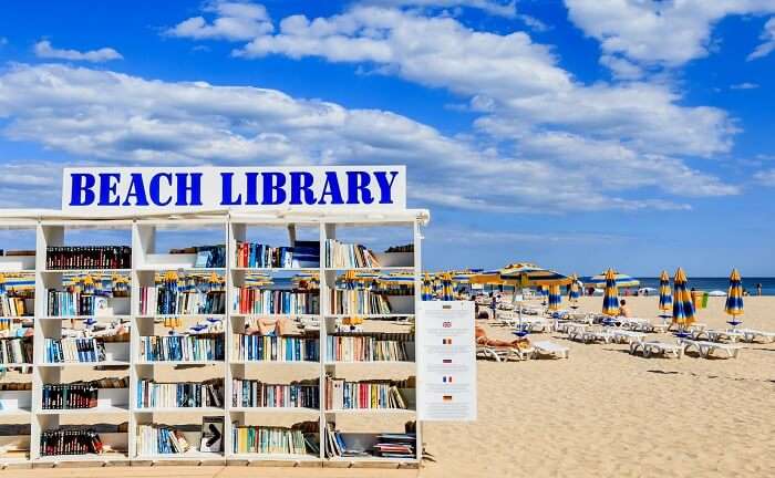 beach library albena bulgaria cover image