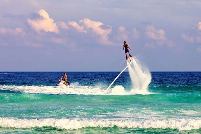 mumbai water sports flyboarding cover image