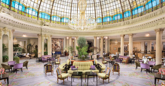 a luxury hotel in Madrid