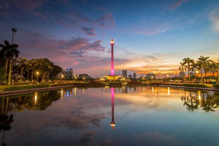 enjoy panoramic views of Jakarta