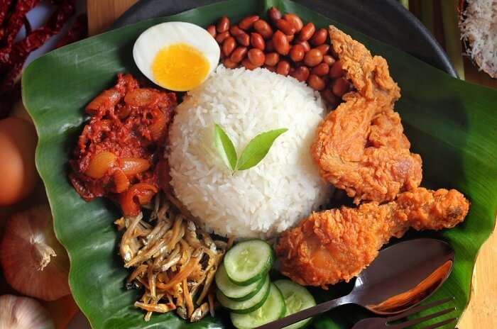 a delicious and sumptuous rice breakfast dish