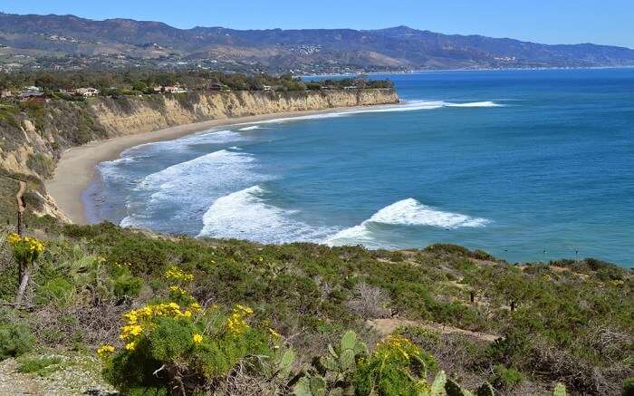 views from the Point Dume State Beach