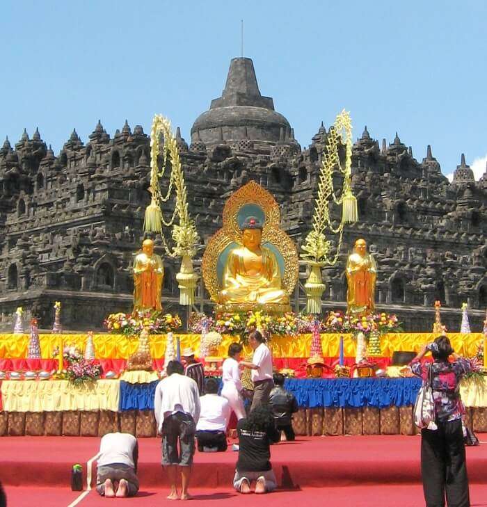 Vesak festival Java