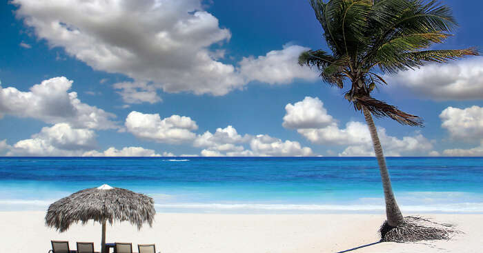 Coral Island beach in Thailand