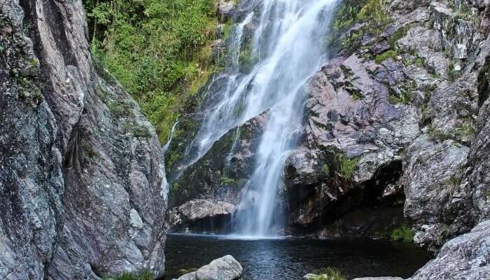Enjoy camping near the Manikyadhara waterfalls which is one of the best places to visit in Chikamagalur