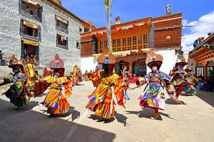Karsha Gustor Festival in Padum Valley of Zanskar Jammu and Kashmir