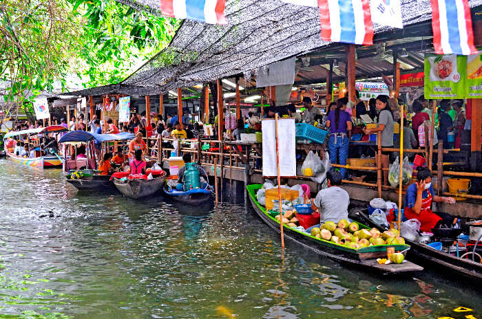 bangkok canal tour floating market