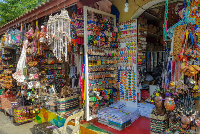 A market stall in Mactan, Philippines