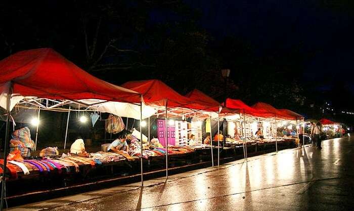 night stalls luang prabang market