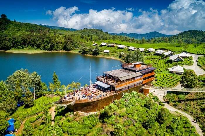 Badung boat shaped restaurant