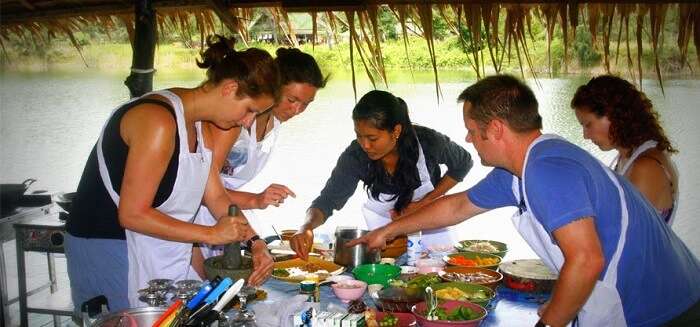 Attending Thai cooking class is one of the joyful things to do in Phuket