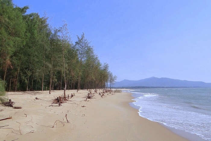 La plage de Klong Jark