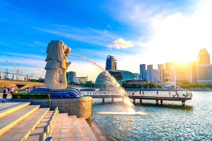 Merlion Park Singapore