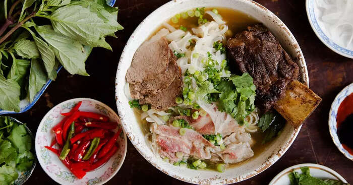 tasty food in Ho Chi Minh