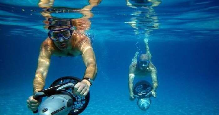 Scooter Snorkling