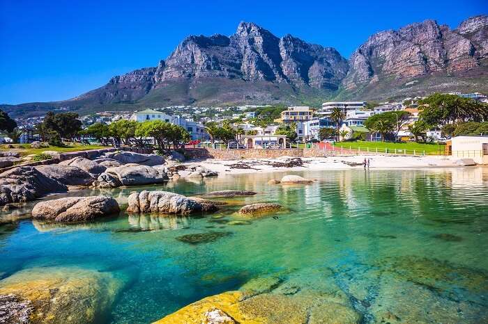 A stunning bird-eye view of Capetown which is one of the best summer holiday destinations in the world