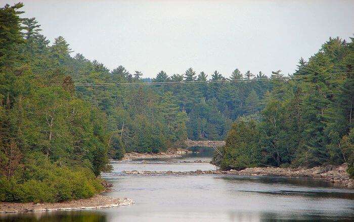 Kipawa River in Canada