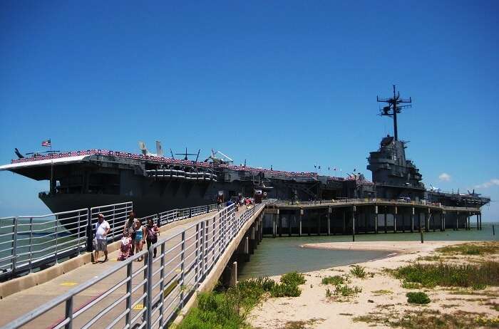 The USS Lexington, Corpus Christi