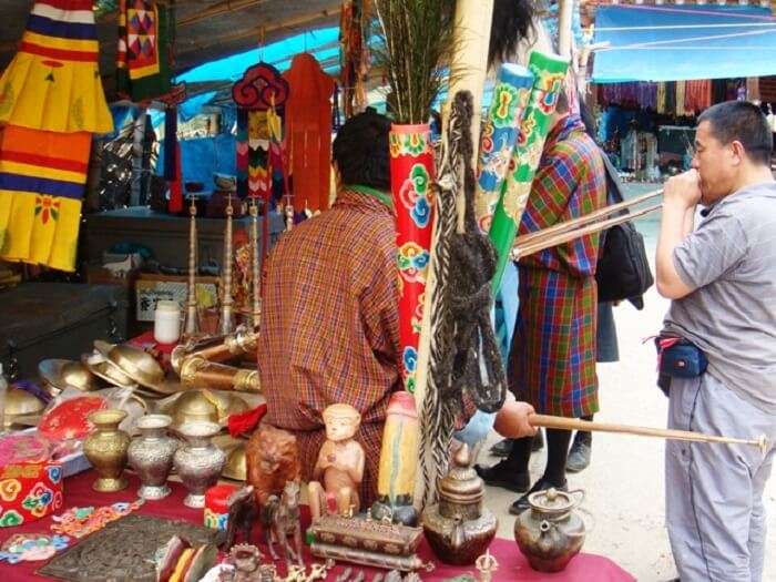 raditional thangkas, textiles, art and craft materials
