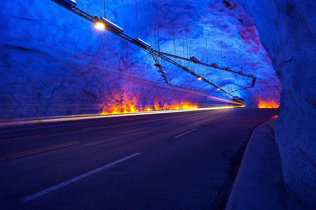 the longest tunnel of Norway