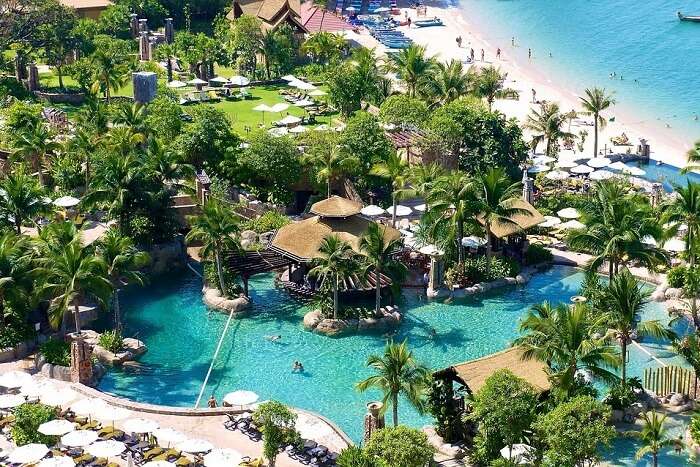 5 star hotels pattaya beach thailand