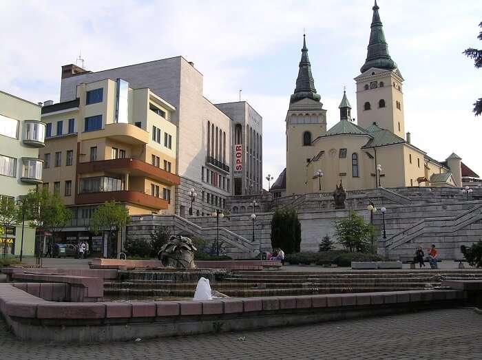 A view of Zilina