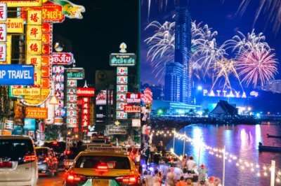 Night scene in Bangkok & Pattaya