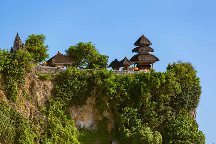 Uluwatu Temple in Bali, Indonesia