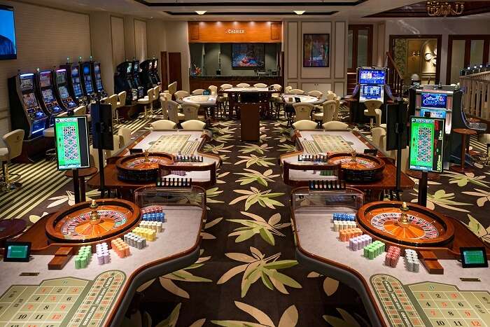 inside view of famous casino