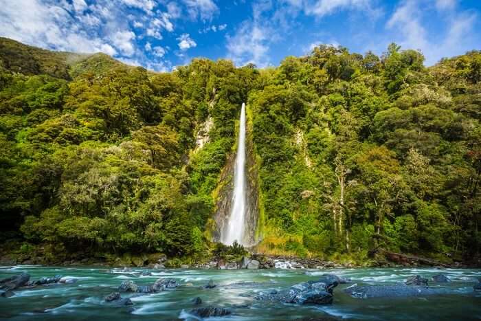 A view of Waterfalls