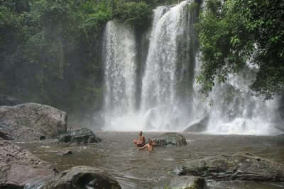 waterfalls near Siem reap