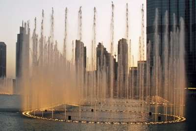 Dubai Fountain in Dubai