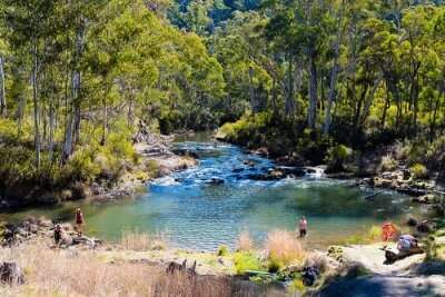 Hot springs Australia