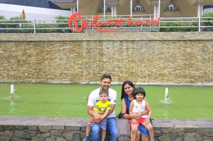 sandeep family trip to malaysia