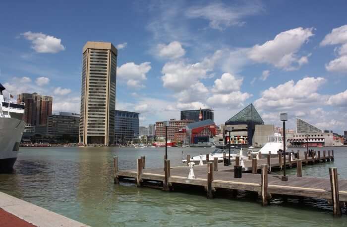 Inner Harbor Of Baltimore
