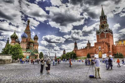 Red square in Moscow is one of the best places in the world to celebrate New Year