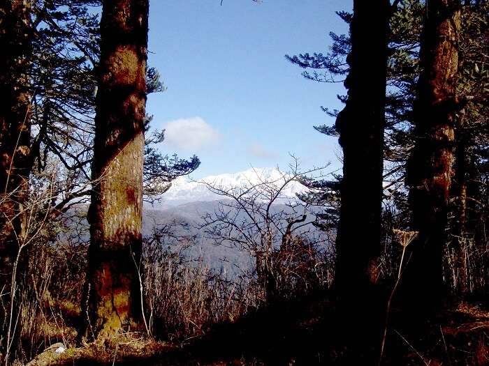 view of kanchenjunga