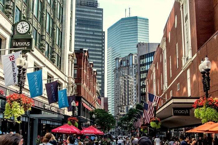 Shopping in Boston, Massachusetts