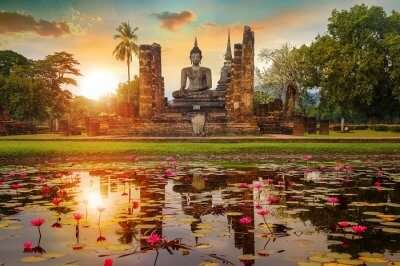 Major attractions of Sukhothai Historical Park