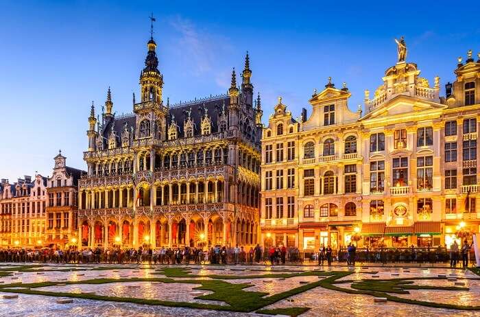 romantic sites in brussels