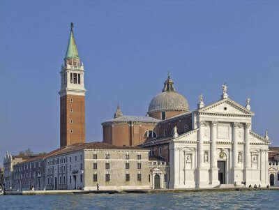 A breathtaking view of San Giorgio Maggiore which is a quaint little island in Venice
